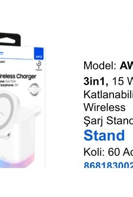 ACL AW14 Wireless Şarj Standları