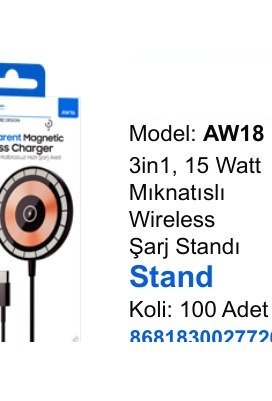 ACL AW18 Wireless Şarj Standları