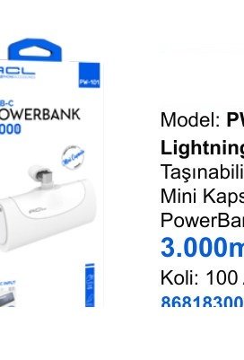 ACL PW-102 Powerbank