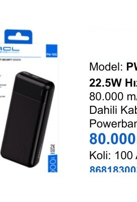 ACL PW-108 Powerbank