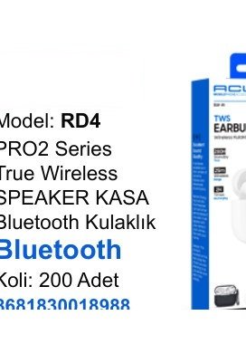 ACL RD4 Kulaklıklar - PRO2 Series True Wireless SPEAKER KASA Bluetooth Kulaklık Bluetooth
