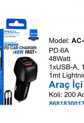 ACL AC-93 Araç Şarj Ürünleri