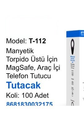 ACL T-112 Telefon Tutucular - Manyetik Torpido Üstü İçin MagSafe, Araç İçi Telefon Tutucu Tutacak