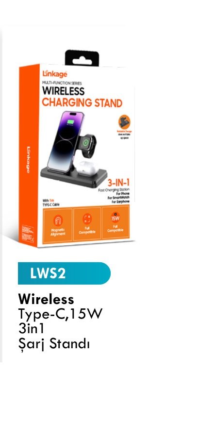 LINKAGE LWS2 Wireless Şarj Standları