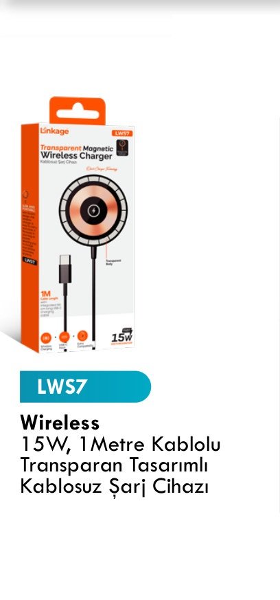LINKAGE LWS7 Wireless Şarj Standları