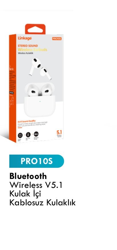 LINKAGE PRO10S Kulaklıklar - Bluetooth Wireless V5.1 Kulak İçi Kablosuz Kulaklık