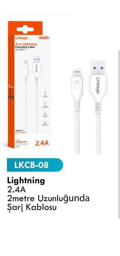 LINKAGE LKCB-08 Şarj Kabloları
