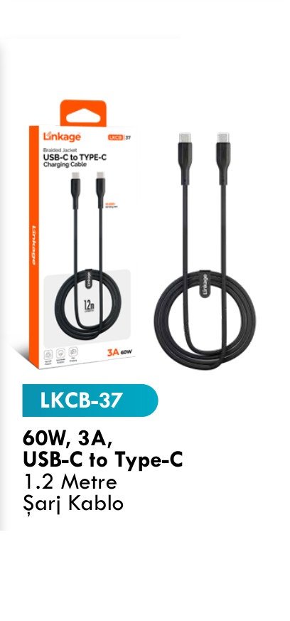 LINKAGE LKCB-37 Şarj Kabloları