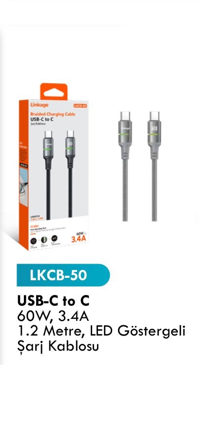 LINKAGE LKCB-50 Şarj Kabloları