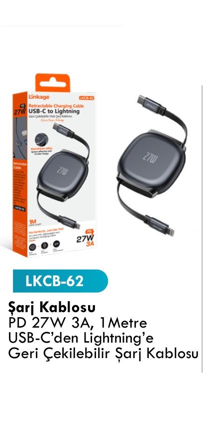 LINKAGE LKCB-62 Şarj Kabloları