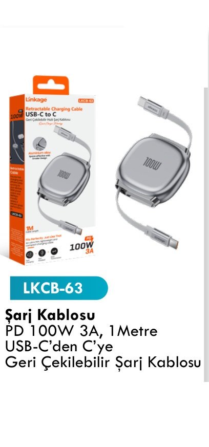 LINKAGE LKCB-63 Şarj Kabloları