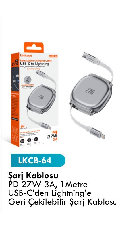 LINKAGE LKCB-64 Şarj Kabloları