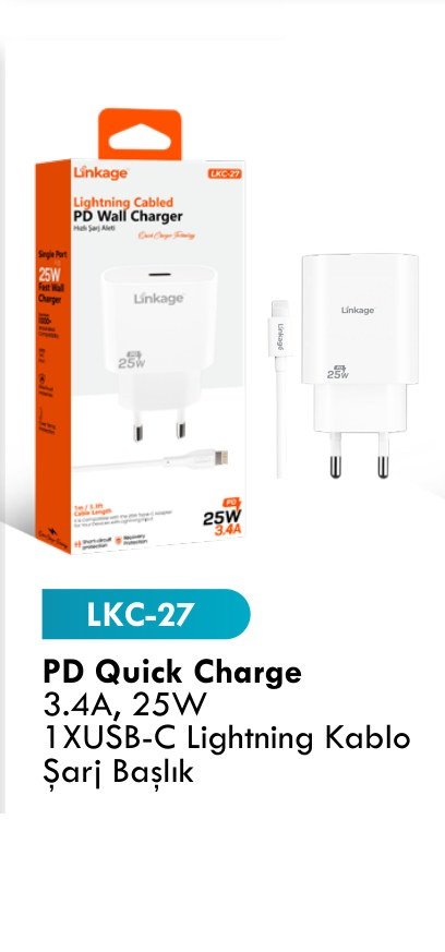 LINKAGE LKC-27 Seyahat ve Duvar Şarj Aletleri