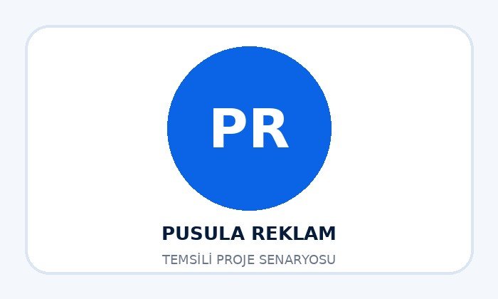 PUSULA REKLAM temsili proje görseli