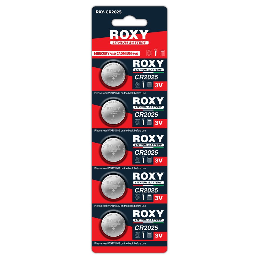 ROXY RXY-CR2025 Roxy Lithium Piller