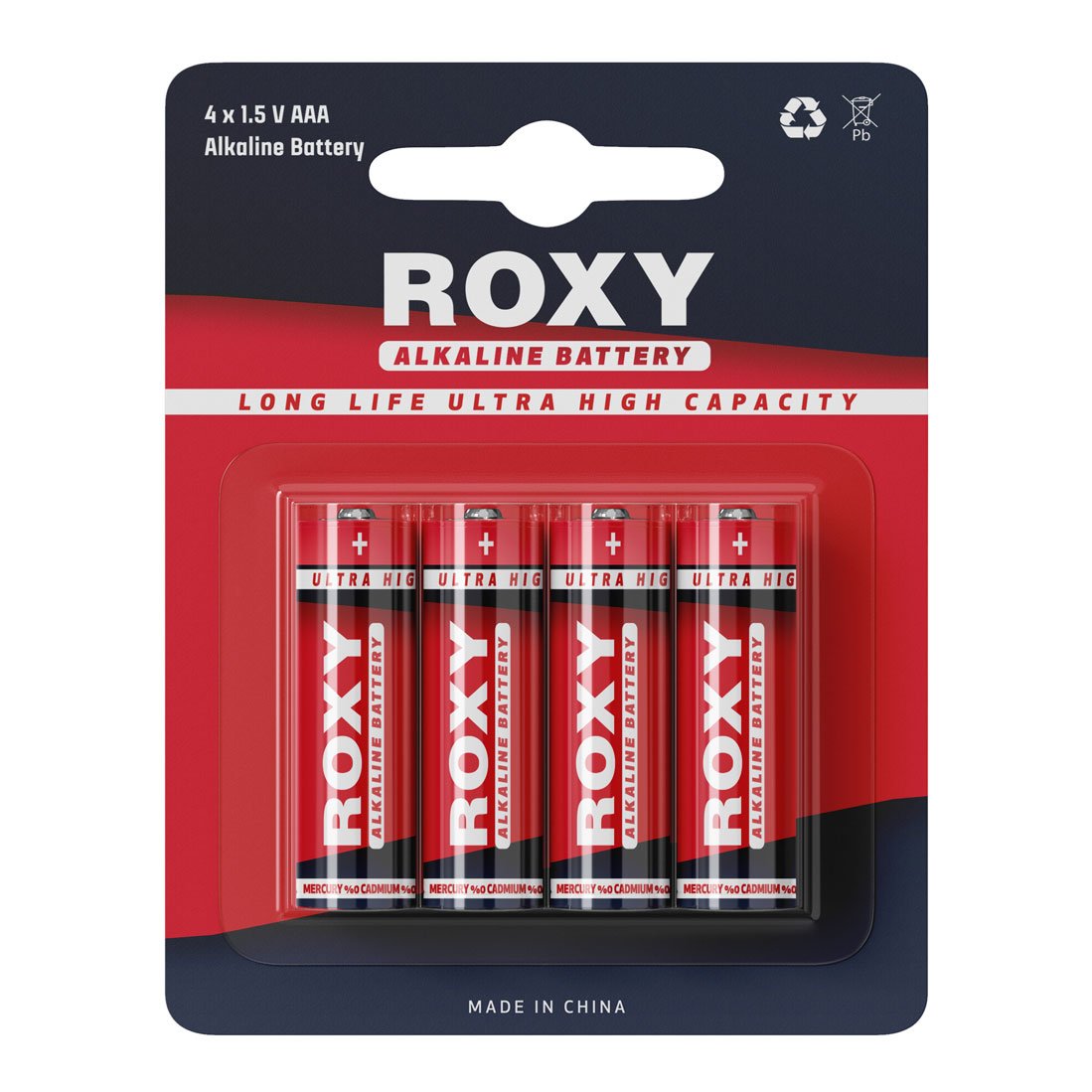 ROXY LR03-AAA-4B Roxy Günlük Piller - Roxy Pil çeşitleri ile geniş bir kullanım alanında enerji tasarrufu sağlayabilirsiniz.