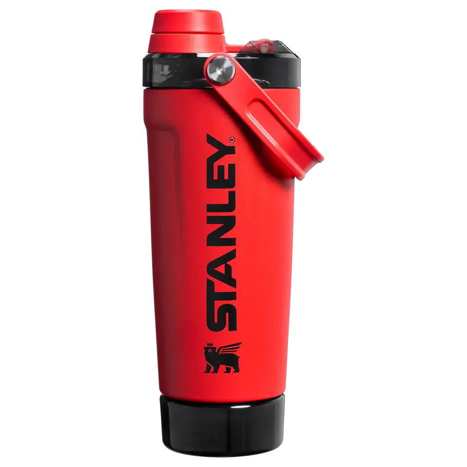 STANLEY ACTVESHAKER60 Stanley Termos ve Bardaklar - 0,60 L kapasiteli çift duvarlı vakum yalıtımlı içecek termosu. 6 resmî renk seçeneği bulunur. Kurumsal logo uygulaması yüzey kontrolü ve numune onayıyla planlanır.