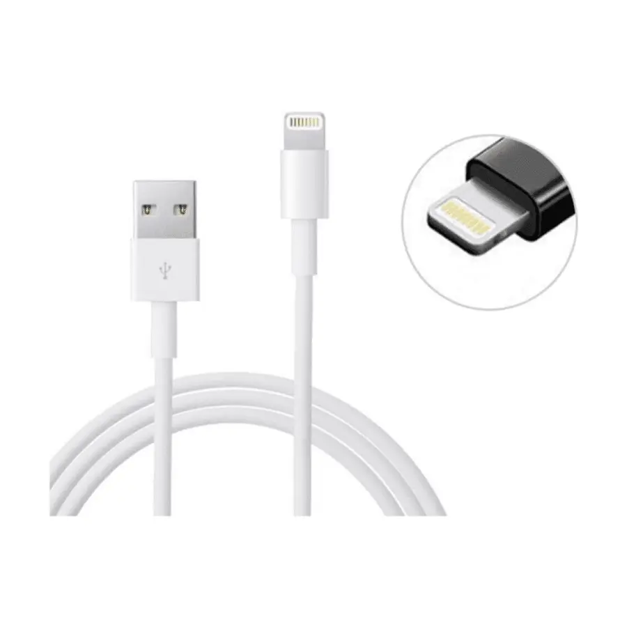 ACK-03 - 2.4A Lightning 1mt USB Kablo - Toptan Şarj Kablosu ürün görseli