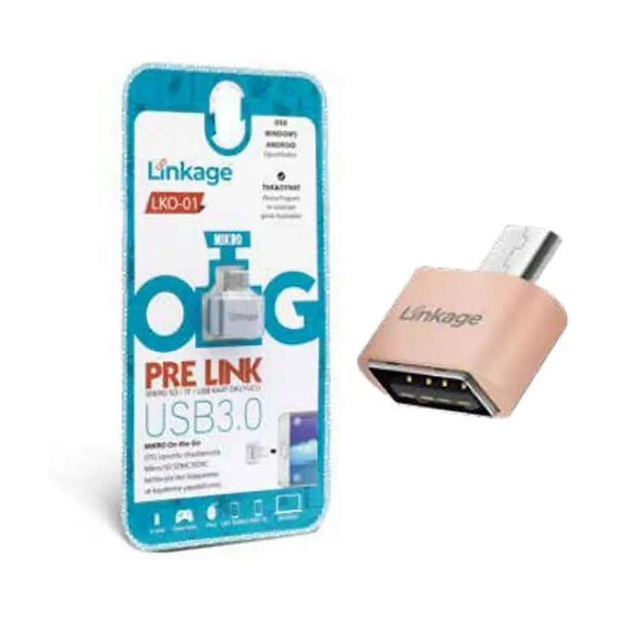 LKO-01 - Mikro USB 3.0 Dönüştürücü Süper Uyumlu - Toptan Telefon Aparatı ürün görseli