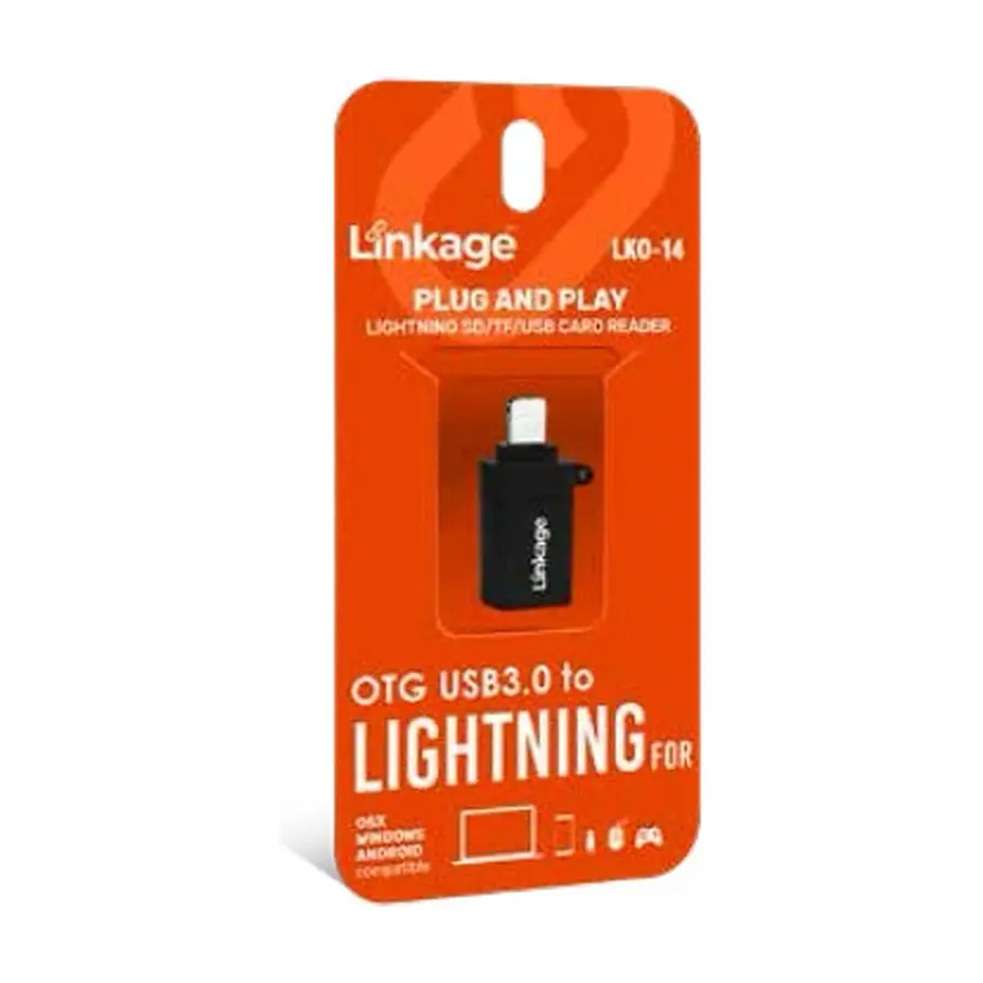 LKO-14 - Lightning USB 3.0 to Lightning Süper Uyumlu Dönüştürücü - Toptan Telefon Aparatı ürün görseli