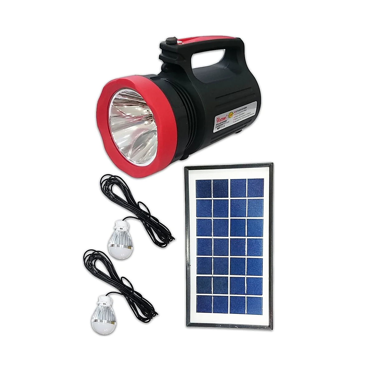 Güneş Enerjili LED Ampul Fener Taşınabilir Işık WT-315 - Toptan Kamp Lambası ürün görseli